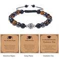 thumbnail image 4 of Hyasfey 2023 Graduation Bracelet Gift Inspirational Adjustable Beads Bracelet College High School Jewelry for Her Him Women Girls Friends Family, 4 of 8