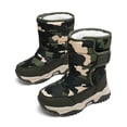 thumbnail image 4 of Boys Snow Boots Camoflage Anti-Slip Girls Snow Boots Slip Resistant Warm Fur Lining (Toddler/Little Kid/Big Kid), 4 of 9
