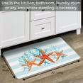 thumbnail image 7 of CounterArt "Starfish Stripes" Comfort Kitchen Floor Mat, 7 of 7