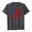 Grey, variant on Casual Printed Short Sleeve Crew Neck Loose Fit Tee For And