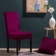 thumbnail image 4 of Cubierta de silla de comedor elástica Multicolor Resistente al desgaste Universal Los Four Seasons Simple Style Recliner SlightCovers Suministros para el hogar Charm Púrpura Vogacara HA012485-06, 4 of 6