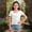 White, variant on Floleo Girls Sparkle Sequined Party Top Solid Color Short Sleeve Cute Blouse for Kids Birthday Celebration Holiday Festive Outfit(White,10-11 Years)