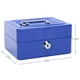 thumbnail image 2 of Caja de seguridad mini NikouMX de hierro portátil para el hogar color Negro Rojo Azul Blanco, 2 of 8