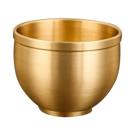 

NUOLUX Vintage Cup Brass Teacup Water Cup Multifunctional Cup Liquor Serving Cup
