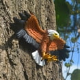 thumbnail image 4 of Polyresin Eagle of Freedom Estatua de pájaro colgante de águi calva Los 225x10cm Zulema Figuras Hugger, 4 of 8