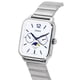 thumbnail image 3 of Casio Reloj MTP-M305D-7A para Hombre, Analógico Estándar, con Fase Lunar, Esfera Plateada y Cuarzo., 3 of 3