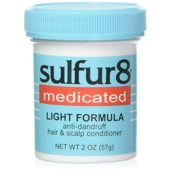 Sulfur 8 Medicated Light Formula Anti-Dandruff Hair & Scalp Conditioner, 2 Oz