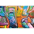 thumbnail image 2 of Graffiti Wall Mural by Wallmonkeys Peel and Stick Graphic (36 in W x 24 in H) WM134021, 2 of 4