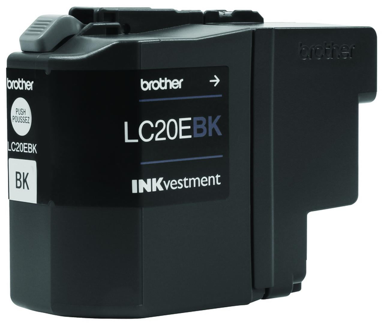 Brother Genuine LC20E HighYield Printer Ink Cartridges