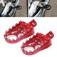 thumbnail image 4 of Reposapiés antideslizante para motocicleta Estriberas para XL883 XL883R rojo Baoblaze Pedales de moto, 4 of 8