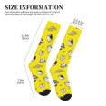 thumbnail image 2 of Compression Socks For Women And Men - Abstract Lines Cartoon Cats Dogs Compression Socks Circulation For Workout, 2 of 2