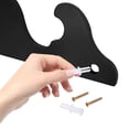 thumbnail image 4 of USHOBE Baseball Bat Hanger Holder Wooden Black 1Pack for Softball Fans, 4 of 7