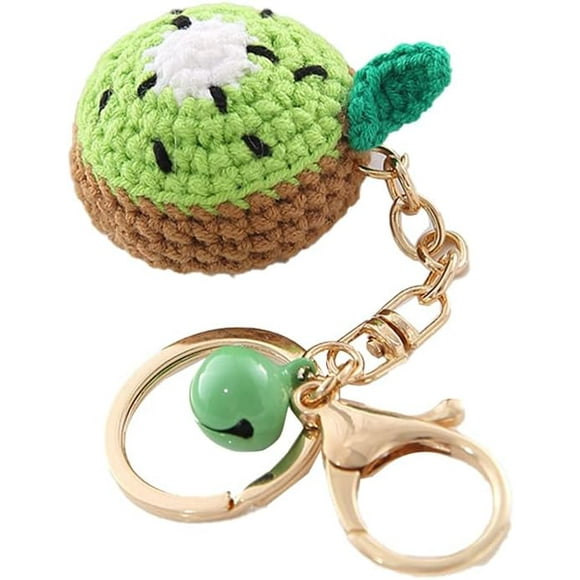 Crochet fruit keychain, keychain pendant car keychain car keychain pendant cute keychain car keychain holder