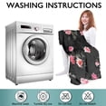 thumbnail image 6 of Wearable Oversized Blanket,Pioneer Flower Floral Print Pattern Wearable Blanket Hoodie for Adults,Cozy Hooded Blankets with Super Pockets,Super Warm Fuzzy Pullover for Women & Men, 6 of 6