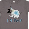thumbnail image 4 of Inktastic 2nd Birthday 2 Year Old Elephant Boys or Girls Toddler T-Shirt, 4 of 5