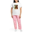 thumbnail image 4 of CafePress - Irish Setter 9Y209D 090 Women's Light Pajamas - Women's Short Sleeve Print T-Shirt and Pants Light Cotton Pajama Set, 4 of 7