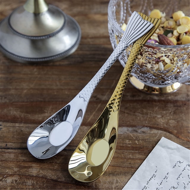 Vaidha Spoons, Stainless Steel Korean Spoons,6.5 Inch Soup Spoons, Spoon With Long Handles, Rice Spoon, Asian Soup Spoon For Home, Kitchen, Or Restaurant