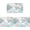 Blue Coastal, variant on Blue Coral Coastal Kitchen Rugs Set 2 Pieces, Nautical Summer Beach Starfish Soft Non-Slip Rubber Backing Floor Mats Doormat Bathroom Ocean Runner Area Rug Carpet, 15.7x23.6in + 15.7x47.2in