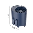 thumbnail image 3 of Kbndieu Small Fan Neck Mounted Fan Silent Waist Mounted Outdoor Sports USB Fan Leaf Less Desktop Handheld Fan Home Essentials, 3 of 8