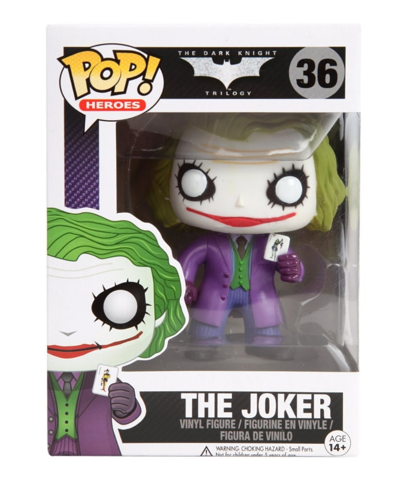 The Joker 10-Inch POP Vinyl Figure #334 Funko The Dark Knight Batman New!
