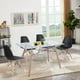 thumbnail image 3 of Mesa de Comedor Rectangular FurnitureR Eames Vidrio (Mesa solamente) L120 * W70 * H72cm BESAI, 3 of 8
