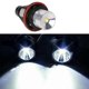 thumbnail image 3 of 1pair 8000k White Led Angel Eye Marker Halo Light Bulbs Lamps For- E39 E53 E60 E63 E64 E66 E87 5 6, 3 of 4