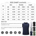 thumbnail image 3 of Men'S Solid Color Sleeveless Tank Top Breathable Mesh Athletic Shirt With Reflective Stripes For Running Workout Gym And Daily Training Activities Tank,White,XL, 3 of 5