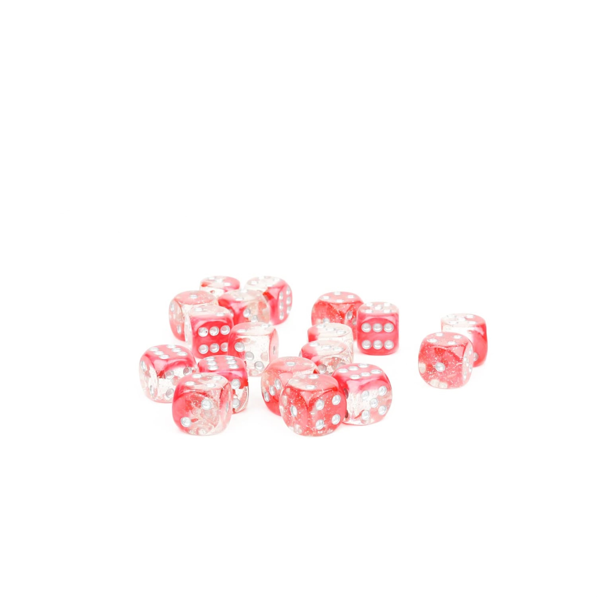 Sirius Dice SDZ000815 12 mm D6 Cube Set - Hearts - 18 Count