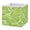 Green White Simple Shapes, variant on Fabric Storage Bins Foldable Cube For Home Organization Baskets Red Damask Pattern