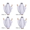 thumbnail image 2 of Disfraz de fantasma de Halloween para niños pequeños YONGSHENG Capa blanca S-XL, 2 of 3