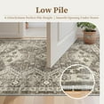 thumbnail image 3 of Roxstand Washable Area Rugs 8x10, Stain Resistant Lightweight Vintage Rugs for Living Room, Non Skid Farmhouse Bedroom Rugs(8'x10', Vintage04-Ivory), 3 of 9