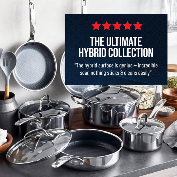 Blue Diamond Diamond Bond 5-Piece Non-Stick Frying Pans Set