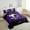 Purple, variant on Erosebridal Soccer Bedding Sets Full with Comforter,Sport Theme Duvet Insert,Black Reversible,3pcs