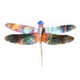 thumbnail image 1 of Colorful Hanging Butterfly Decor Metal Dragonfly Garden Ornament, 1 of 9
