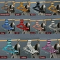 thumbnail image 6 of Household 10Pcs Laundry Storage Anti-slip Organizor Wardrobe Space Saver Storage Racks Clothes Rack Clothes Hangers Drying Rack RED, 6 of 8