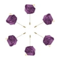 thumbnail image 1 of Ramilletes de rosa Unique Bargains 6 Pcs para Novio Alfileres Ceremonia de Boda Aniversario Cena Formal Fiesta Dulce Morado, 1 of 5