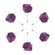 thumbnail image 1 of Ramilletes de rosa Unique Bargains 6 Pcs para Novio Alfileres Ceremonia de Boda Aniversario Cena Formal Fiesta Dulce Morado, 1 of 5