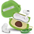 thumbnail image 3 of Funda de silicona para auriculares con dibujos animados en 3D, funda para auriculares inalámbricos de segunda generación para Airpods Pro 2, llavero para Airpods, 3 of 4