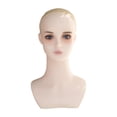 thumbnail image 2 of Cabeza de maniquí femenino, cabeza de maniquí profesional estable, modelo de exhibición de pelucas, multifuncional para negocios, hogar, estilismo,, 2 of 7