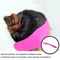 thumbnail image 2 of Wosthever Diadema para nadar, cubierta para la cabeza, suministros de natación, bandas para los oídos, mano de obra fina, equipos de surf de Deportes acuáticos Rosa roja METRO, 2 of 6