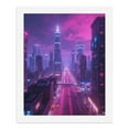 thumbnail image 5 of Paint By Numbers Kit for Adults Beginner - DIY Neon Cityscape Night Urban Skyline Canvas Painting Kits for Adults, Frameless Paint By Number for Adults for Home Wall Decor 16x20 Inch, 5 of 7