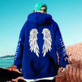 thumbnail image 3 of Sudaderas con capucha con patrón de alas de ángel para hombre y mujer, sudaderas con capucha de lana Harajuku, jerséis casuales de moda s-xxl, Hip Hop Suelto, 3 of 3