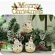thumbnail image 2 of De Madera Colgante De Árbol De Navidad Con Luz Led Papá Noel Muñeco De Nieve Ciervo Lámpara Colgante Luminosa Decoración Speravity HA040838-03, 2 of 6