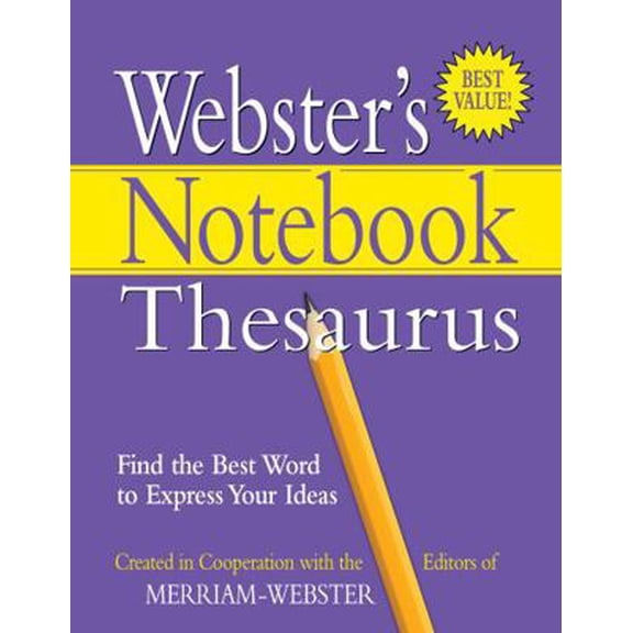 Pre-Owned Webster's Notebook Thesaurus (Other)