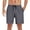 Gray, variant on RELLECIGA Men's White Swim Trunks Quick Dry Board Shorts with Pockets Bathing Suits Size Large