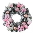 thumbnail image 2 of Guirnalda navideña artificial para puerta de entrada, guirnalda decorativa para colgar, suministros para fiestas 30 cm de diámetro, 2 of 9