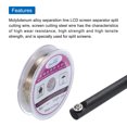 thumbnail image 4 of Uxcell 100m Molybdenum Screen Cutting Wire Line with Handle Phone LCD Cutting Wire Glass Separate Repair Tool,0.1mm, 4 of 5