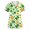 Yellow #102, variant on St Patricks Day Scrub Tops for Women Shamrock Short Sleeve Irish Scrubs Clover V Neck Green Holiday Uniform with Pockets Light Green 4XL
