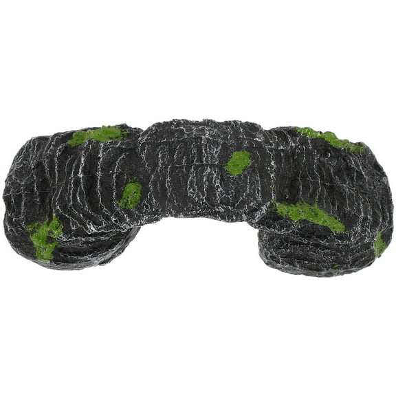 CRAFTHROU Reptile Tank Accessories Turtle Basking Platform Resin 1Set