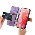 thumbnail image 6 of for Motorola G Stylus 5G (2024) Wallet Case with Card Slots&Cash Slot【RFID Blocking】, With Wrist Kickstand,Flip Folio Book PU Leather  Shockproof Anti-fall Rugged Phone case Cover For Women Men,Purple, 6 of 13